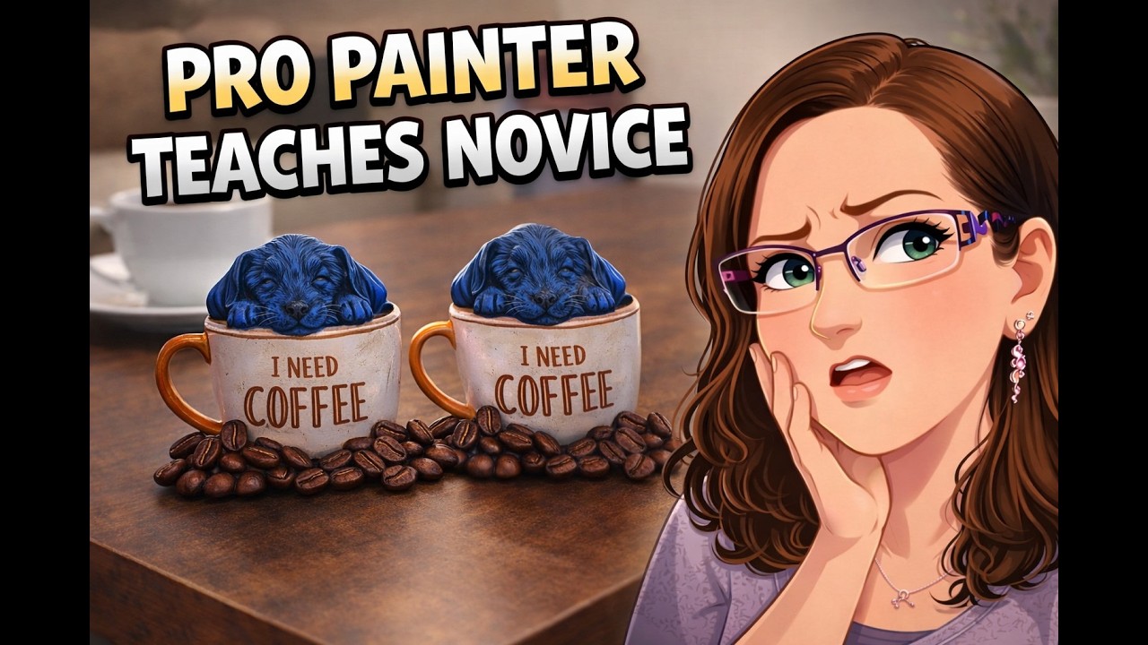 Beginner Resin Painting Challenge | Can I Keep It Neat?