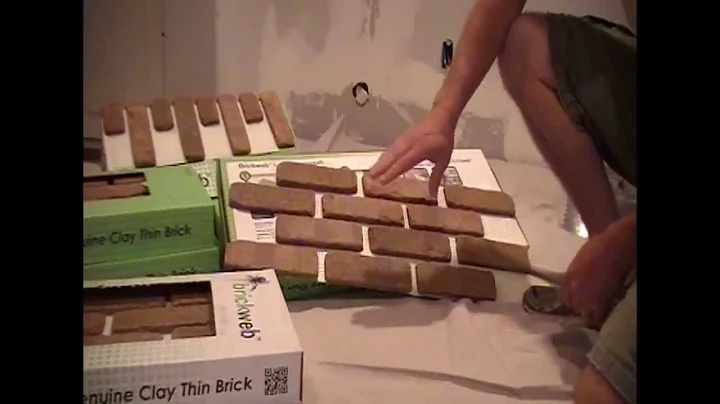 How To Install Brickwebb Thin Brick  - Interior Installation  Part 1 of 2