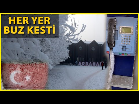 Ardahan’da Soğuk ve Sisli Hava Etkili Oluyor