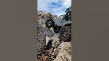 @mazzdesigns6929 Cheat Code Power Wagon SCX24 GOD MODE | #rcsteve710 #scx24 #rccars #rockcrawler