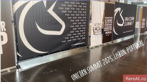 Musings  Unicorn Summit 2025, Lisbon, Portugal 🌍