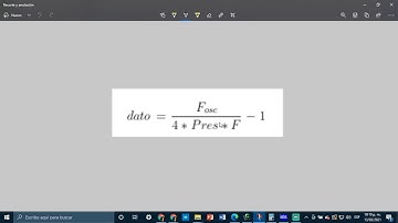 VIDEO Practica 2 - Microcontroladores Módulo PWM del microcontrolador PIC18F4550