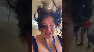 Cruise passengers wait out Hurricane Milton in water near Cuba