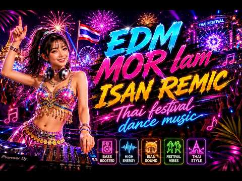🔥 ISAN REMIX PARTY 🔥 EDM MOR LAM • THAI FESTIVAL DANCE MUSIC 2026🔥 vol.8 ม่วนคักอีสาน,ยกมือขึ้นเด้อ!