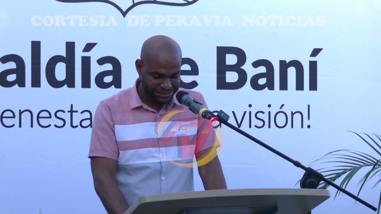 Santo Ramírez da primer palazo para construcción parque de Río Arriba