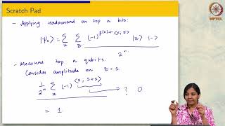 Simon's and Bernstein's Vazirani Algorithm Part 2  #swayamprabha #CH30SP