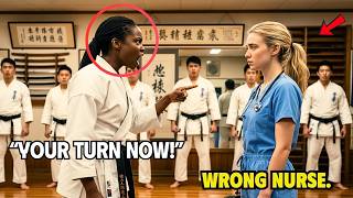 “Now Your Turn, B*tch.” A Young Black Belt Mocked the Nurse — Until She Revealed Her Navy SEAL Past