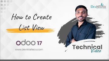 How to create list view in odoo | odoo training tutorial