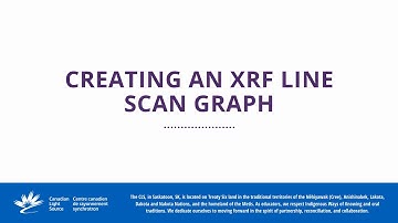 Education: Creating an XRF Line Scan Graph