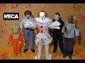 Neca IT 2018 PENNYWISE 8&quot; Retro Cloth Figure unboxing &amp; review!