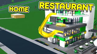 Turning HOME to 5 STAR SUBWAY In Bloxburg by MorePoke 68,934 views 4 months ago 17 minutes