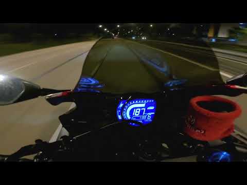 Honda CBR250RR SP Launch Control Top Speed Full Run with ECU Aracer