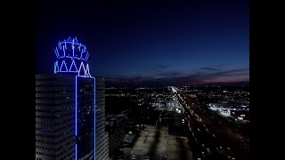 Drone Over IH-10 Memorial City Houston Texas