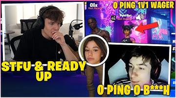 CLIX Finally Wager TOXIC PeterBot On HARD 0 PING In 2v2 Zone Wars With His NEW DUO! (Fortnite)