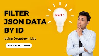 FILTER DATA USING DROP-DOWN LIST BY ID | JSON | | Part 1 | JAVASCRIPT | EASY FOR BEGINEER