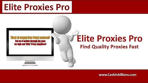 Elite Proxies Pro Review | Elite Proxy Software for Fresh Elite Proxies