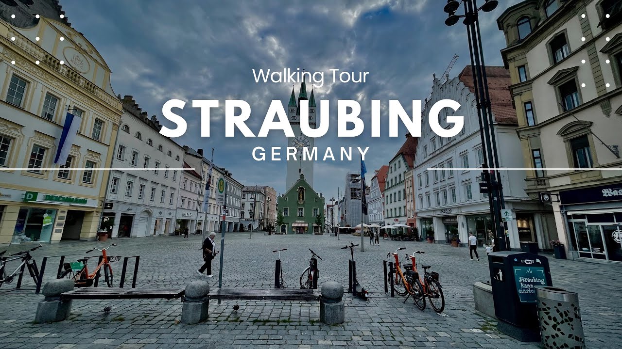 Straubing: A Hidden Gem of Bavaria (4K Walking Tour)