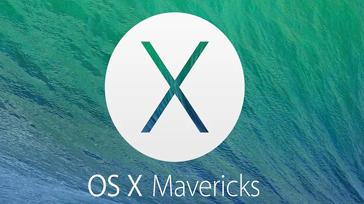 Mac OS X Mavericks Preview