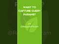 Spring Boot @RequestParam in 15 Seconds | #springboot #javadeveloper #codingshorts #java #shorts