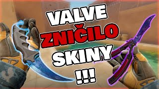 VALVE NÁM ZASE ZNIČILO SKINY!!! CS2