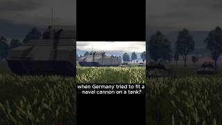 A naval gun on a tank?!