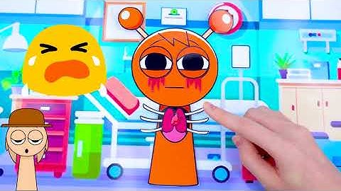 Incredibox Sprunki - Build Sprunki Hospital with Pinki, Oren Room & Fun Bot, Wenda from Cardboard