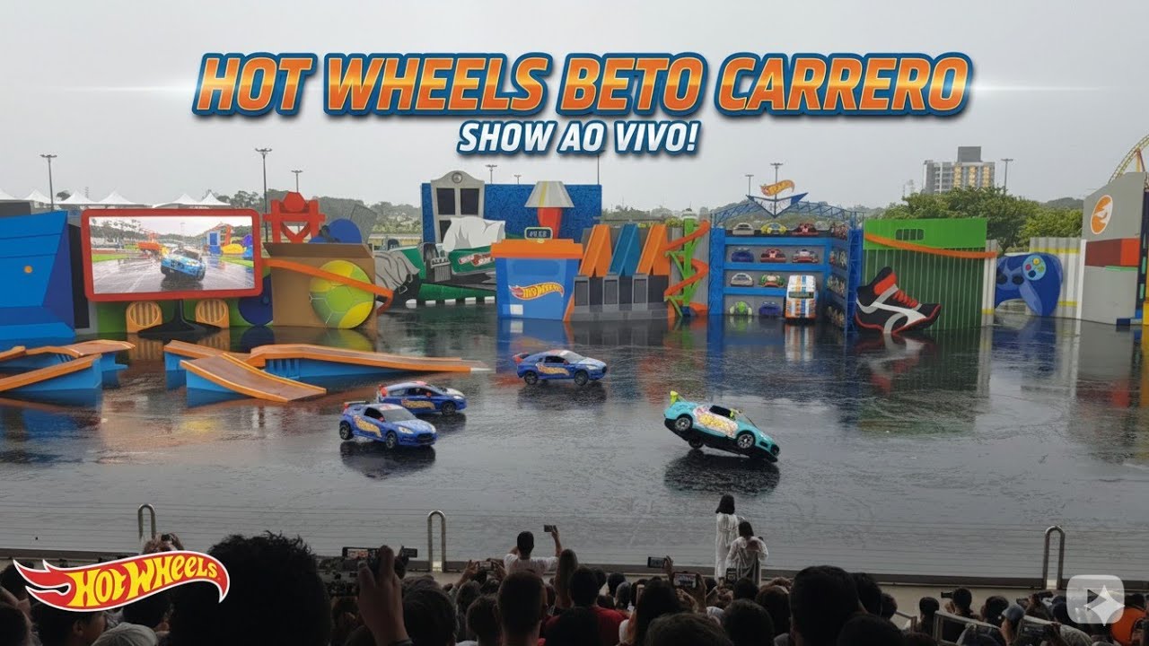 Manobras Perigosas no Hot Wheels Beto Carrero | Show Radical sobre Rodas