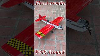 RC Plane built off plans, the Aeromite with an OS Engines 15LA glow engine