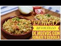 PERICO  / Revoltillo de HUEVOS con Tomate y Cebolla / #recetasvenezolanas Fácil y rápido