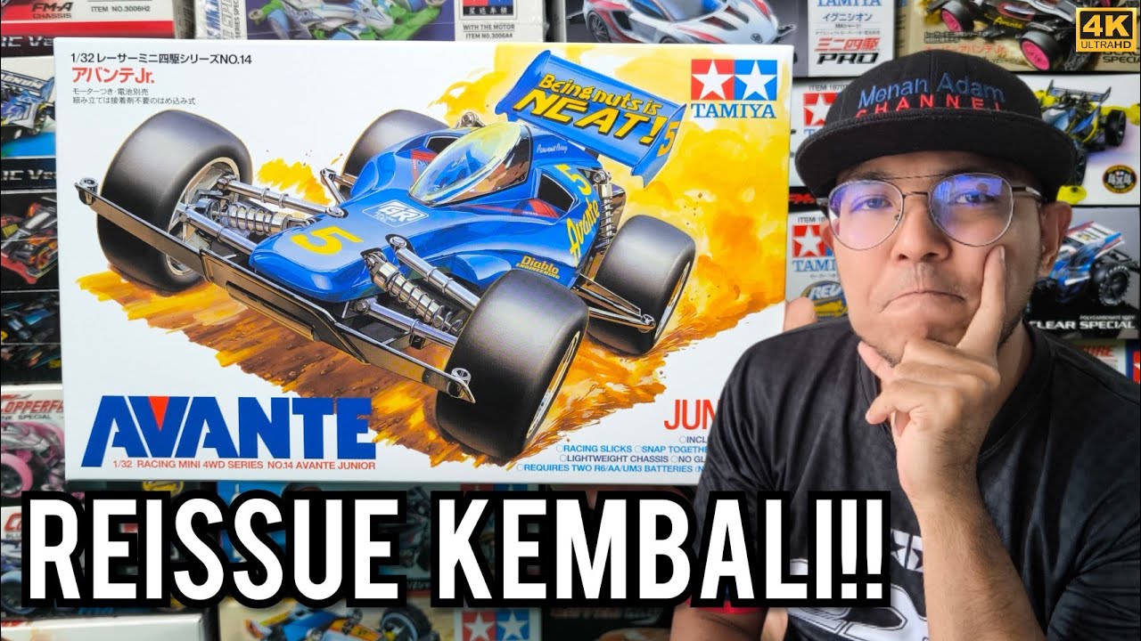 TAMIYA AVANTE JR!! JENTERA KLASIK 1988!! - YouTube