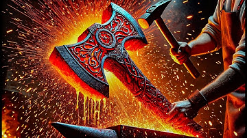 Forged in Fire: Crafting Sharpest Axe from Armature.