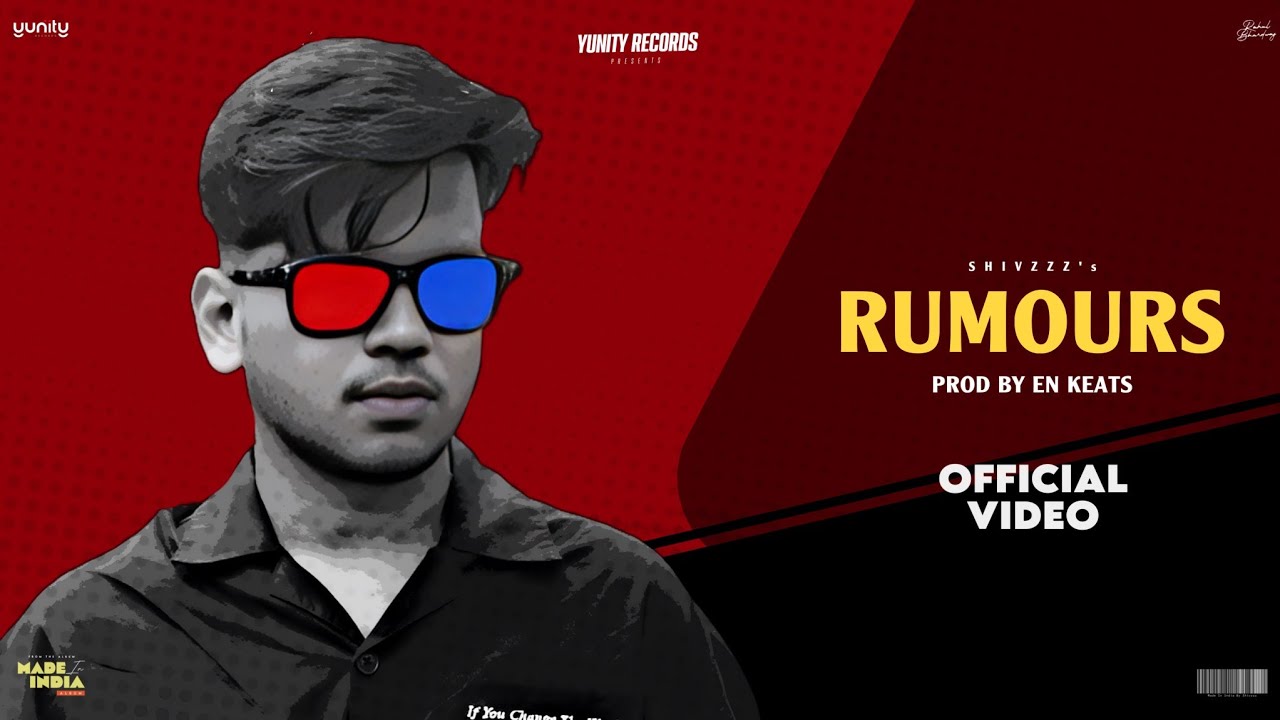 Guarda RUMOURS - Shivzzz Music | Made in India Album | Desi Hip Hop 2025 | Latest Rap Song su YouTube Guarda RUMOURS - Shivzzz Music | Made in India Album | Desi Hip Hop 2025 | Latest Rap Song su YouTube