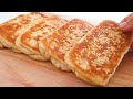 The best tasty is inside!! Easiest way to make puff pastry bread! Simple ingredients! No oven