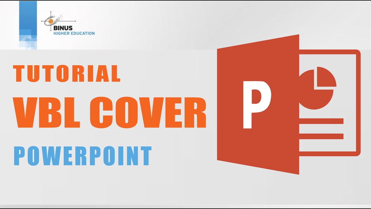 Tutorial Template Cover  Video Pembelajaran PowerPoint  