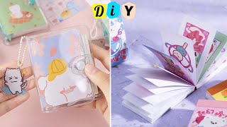 🌈 DIY cute stationery / How to make stationery supplies at home / handmade stationery/ easy crafts