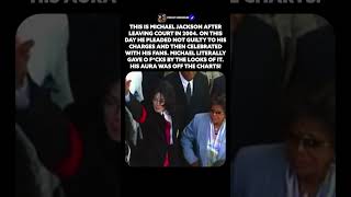 Michael Jackson After Pleading Not Guilty in Court