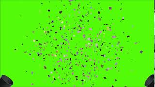 KONFETİ (CONFETTİ) EFEKTİ GREEN SCREEN (\