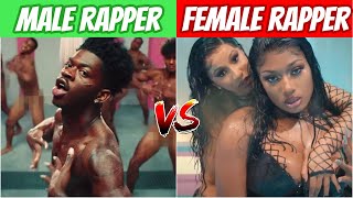 MALE RAPPERS vs FEMALE RAPPERS! (2021 Edition)