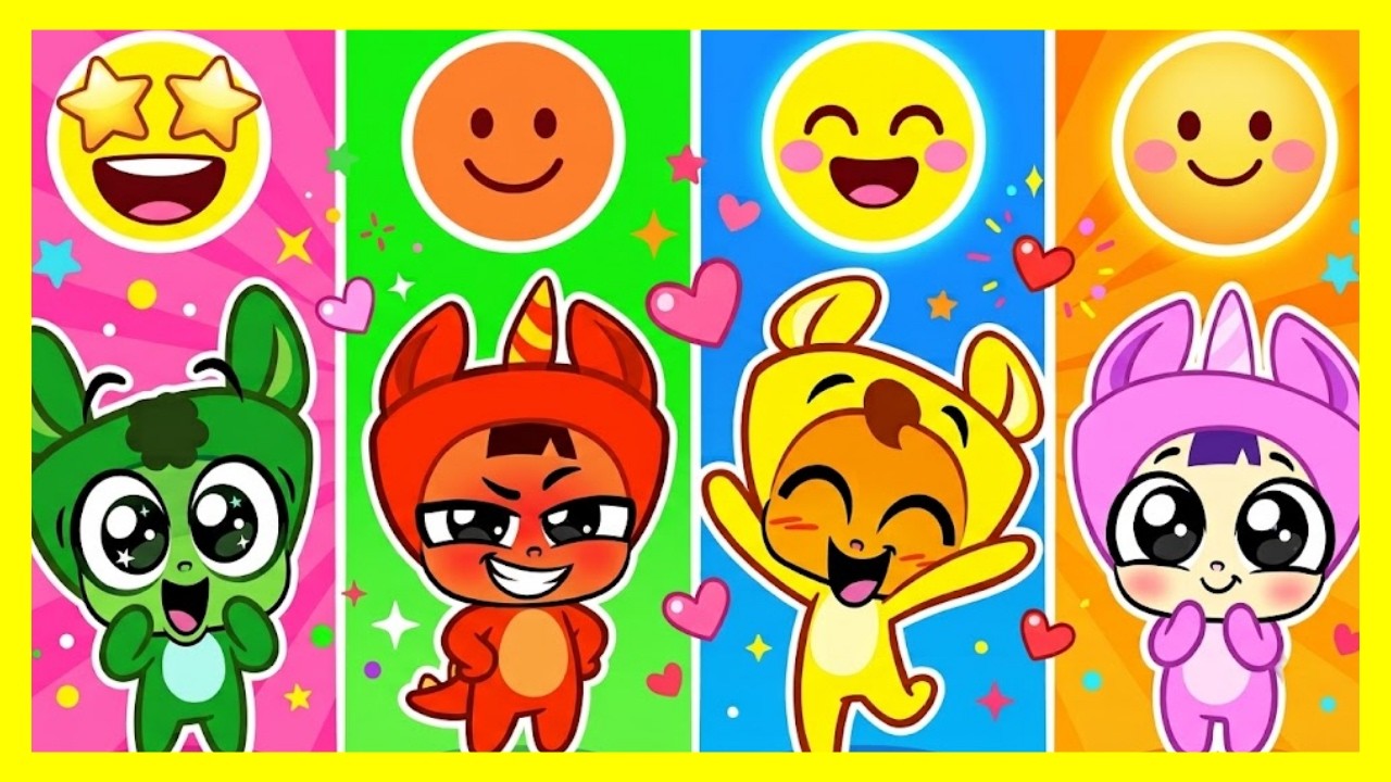 Big Feelings, Happy Hearts! 😊💖 | Funny Kids Cartoon | Doo Bee Doo Kids!