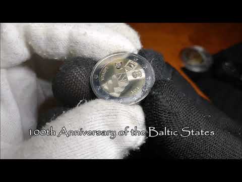 Latvian euro coins