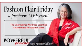 5 Wardrobe Essentials to Take on a Warm Weather Vacation by Powerful Presence with Marion Gellatly 58 views 1 year ago 27 minutes