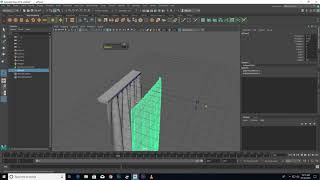 how to create curtain in maya 2018