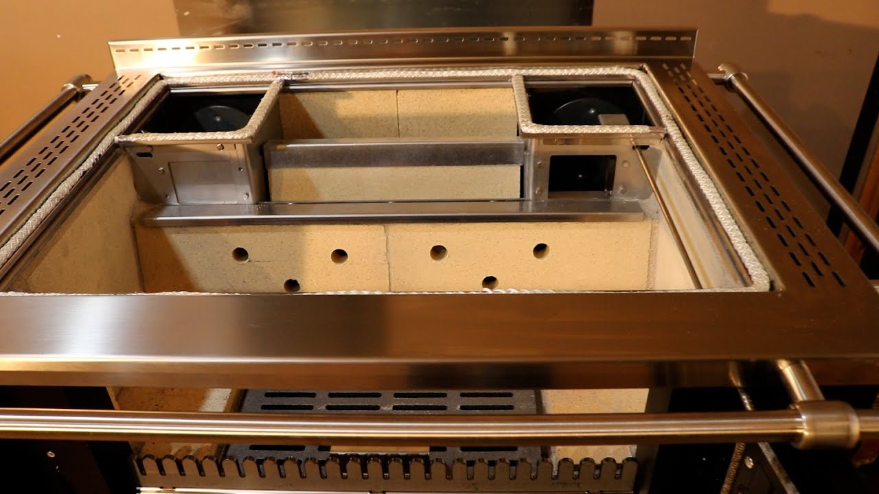 ML80 Cook Stove Changing Flue Location and Damper Control YouTube