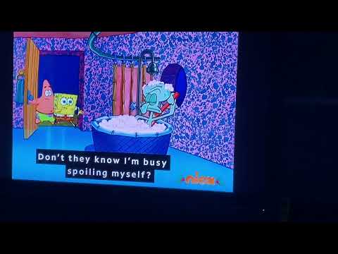 Yellow imposter drops to squidward’s house