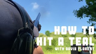How to hit a teal clay pigeon with David Florent