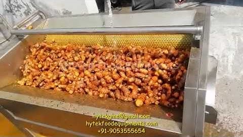 Ginger Washing And Peeling/Haldi, Turmeric Washing And Peeling Machine/Vegetables Washing Machine