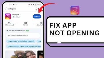 How To Fix Instagram App Not Opening Or Loading