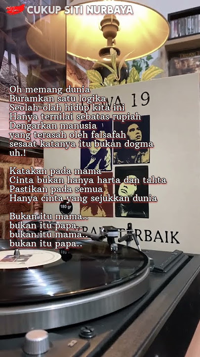 Cukup Siti Nurbaya - remastered album Terbaik terbaik #dewa19 #cukupsitinurbaya #musicshorts