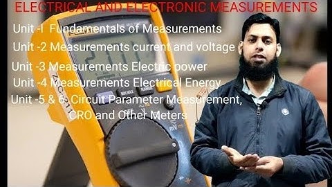 Lec-1 | Electrical And Electronics Measurement |🔥Syllabus Analysis | 3rd Sem Elect| SBTE ☎7488349472