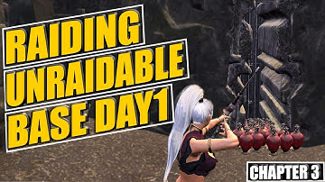 Day 1: Start New Official With My Clan - We Try to Raid Unraidable Base In The Damm - Conan Exiles